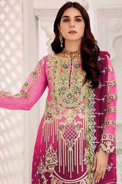 Ramsha R 580 NX Georgette Salwar Suit Catalog 4 Pcs