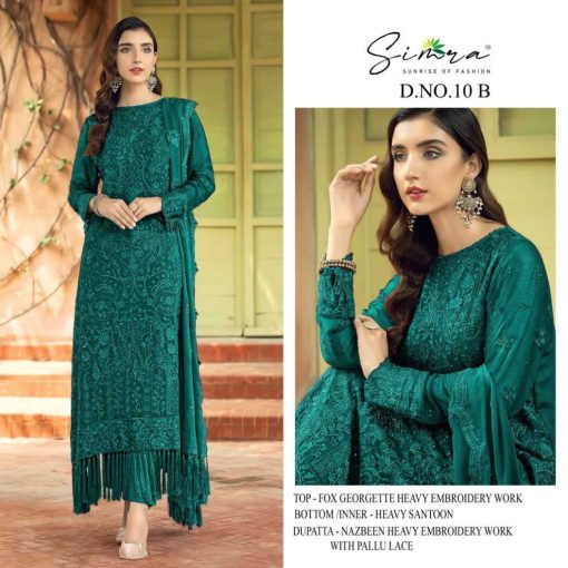 Serene S 10 A E Georgette Salwar Suit Catalog 5 Pcs 2 510x510 - Serene S 10 A-E Georgette Salwar Suit Catalog 5 Pcs