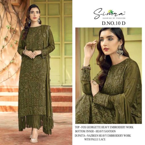 Serene S 10 A E Georgette Salwar Suit Catalog 5 Pcs 4 510x510 - Serene S 10 A-E Georgette Salwar Suit Catalog 5 Pcs