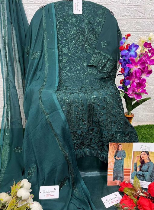 Serene S 10 A E Georgette Salwar Suit Catalog 5 Pcs 7 510x695 - Serene S 10 A-E Georgette Salwar Suit Catalog 5 Pcs