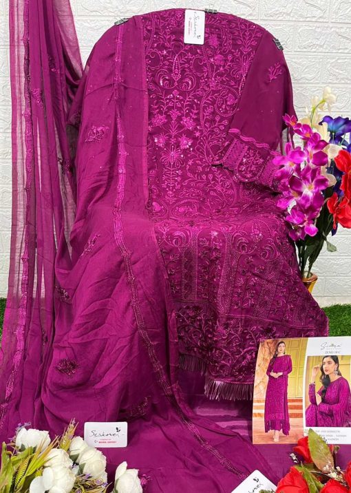 Serene S 10 A E Georgette Salwar Suit Catalog 5 Pcs 8 510x716 - Serene S 10 A-E Georgette Salwar Suit Catalog 5 Pcs