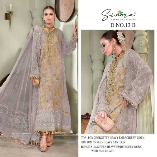 Serene S 13 A D Georgette Salwar Suit Catalog 4 Pcs 2 510x510 - Serene S 13 A-D Georgette Salwar Suit Catalog 4 Pcs