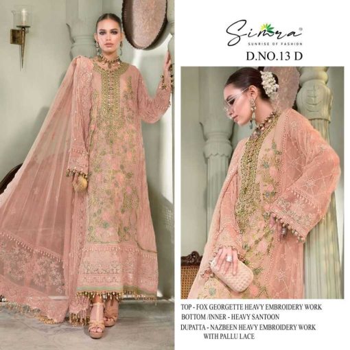 Serene S 13 A D Georgette Salwar Suit Catalog 4 Pcs 4 510x510 - Serene S 13 A-D Georgette Salwar Suit Catalog 4 Pcs