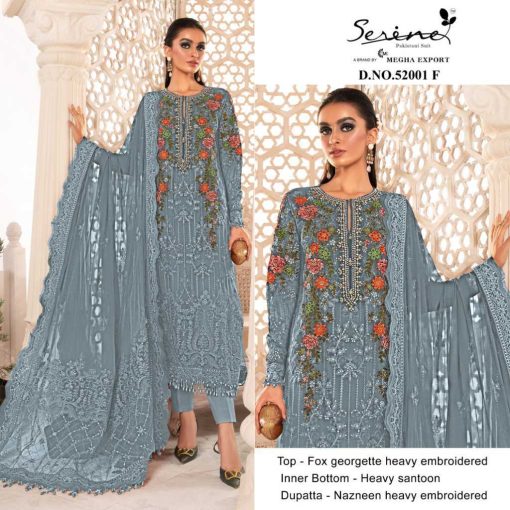 Serene S 52001 F I Georgette Salwar Suit Catalog 4 Pcs 1 510x510 - Serene S 52001 F-I Georgette Salwar Suit Catalog 4 Pcs