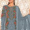 Serene S 52001 F-I Georgette Salwar Suit Catalog 4 Pcs