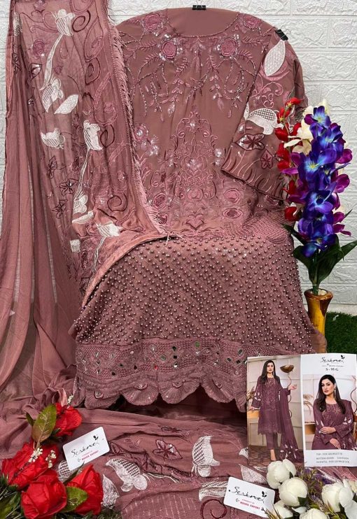 Serene S 95 E H Georgette Salwar Suit Catalog 4 Pcs 6 510x742 - Serene S 95 E-H Georgette Salwar Suit Catalog 4 Pcs