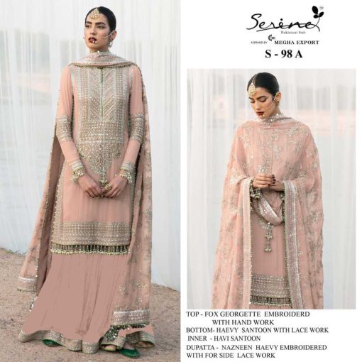 Serene S 98 A Georgette Salwar Suit 1 510x510 - Serene S 98 A Georgette Salwar Suit