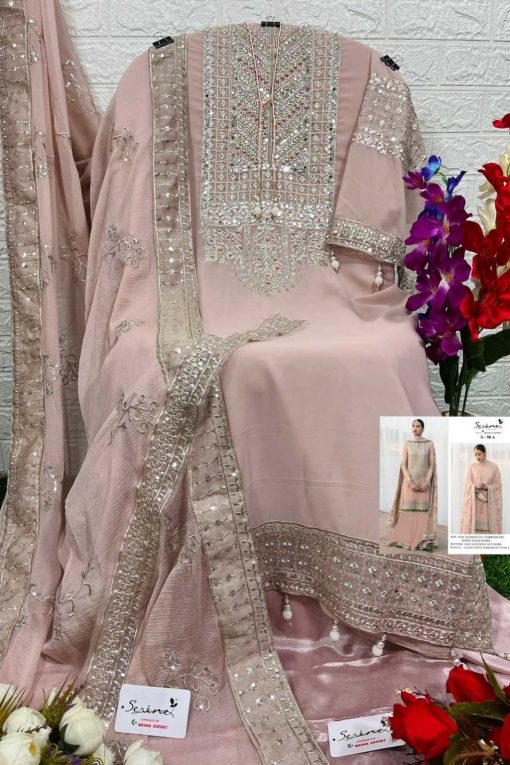 Serene S 98 A Georgette Salwar Suit 2 510x765 - Serene S 98 A Georgette Salwar Suit