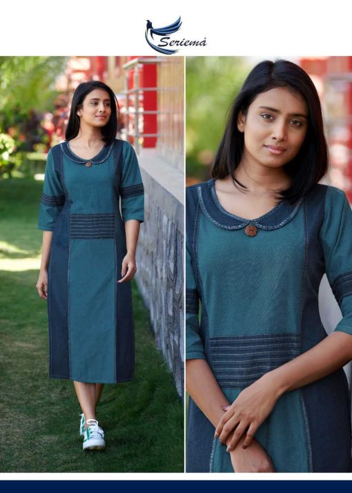 Seriema Kumb Capture Vol 4 Cotton Denim Kurti Catalog 8 Pcs 17 510x714 - Seriema Kumb Capture Vol 4 Cotton Denim Kurti Catalog 8 Pcs