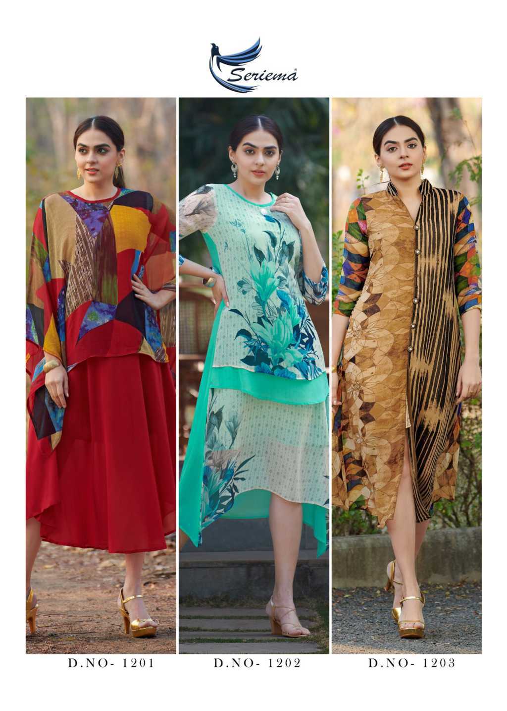 Women Printed Georgette Gown Kurta Price in India, Full Specifications &  Offers | DTashion.com