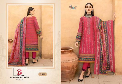 Shree Fabs Bin Saeed Lawn Collection Vol 2 Salwar Suit Catalog 5 Pcs 3 510x351 - Shree Fabs Bin Saeed Lawn Collection Vol 2 Salwar Suit Catalog 5 Pcs