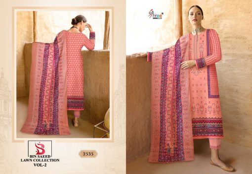 Shree Fabs Bin Saeed Lawn Collection Vol 2 Salwar Suit Catalog 5 Pcs 6 510x351 - Shree Fabs Bin Saeed Lawn Collection Vol 2 Salwar Suit Catalog 5 Pcs