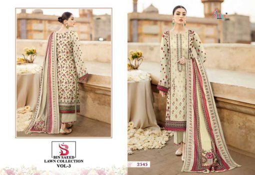 Shree Fabs Bin Saeed Lawn Collection Vol 3 Salwar Suit Catalog 6 Pcs 4 510x351 - Shree Fabs Bin Saeed Lawn Collection Vol 3 Salwar Suit Catalog 6 Pcs