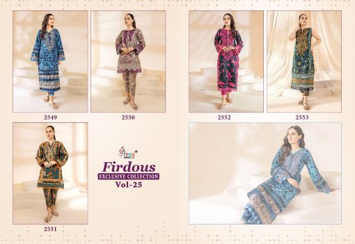 Shree Fabs Firdous Exclusive Collection Vol 25 Cotton Chiffon Salwar Suit Catalog 5 Pcs 12 510x351 - Shree Fabs Firdous Exclusive Collection Vol 25 Cotton Chiffon Salwar Suit Catalog 5 Pcs