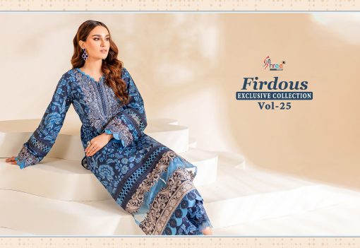 Shree Fabs Firdous Exclusive Collection Vol 25 Cotton Chiffon Salwar Suit Catalog 5 Pcs 2 510x351 - Shree Fabs Firdous Exclusive Collection Vol 25 Cotton Chiffon Salwar Suit Catalog 5 Pcs