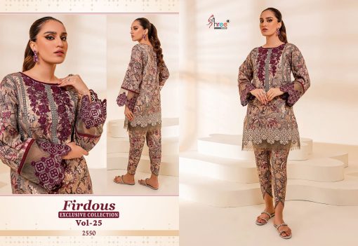 Shree Fabs Firdous Exclusive Collection Vol 25 Cotton Chiffon Salwar Suit Catalog 5 Pcs 5 510x351 - Shree Fabs Firdous Exclusive Collection Vol 25 Cotton Chiffon Salwar Suit Catalog 5 Pcs