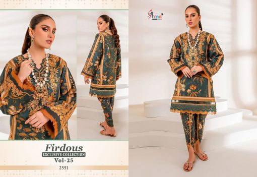 Shree Fabs Firdous Exclusive Collection Vol 25 Cotton Chiffon Salwar Suit Catalog 5 Pcs 6 510x351 - Shree Fabs Firdous Exclusive Collection Vol 25 Cotton Chiffon Salwar Suit Catalog 5 Pcs