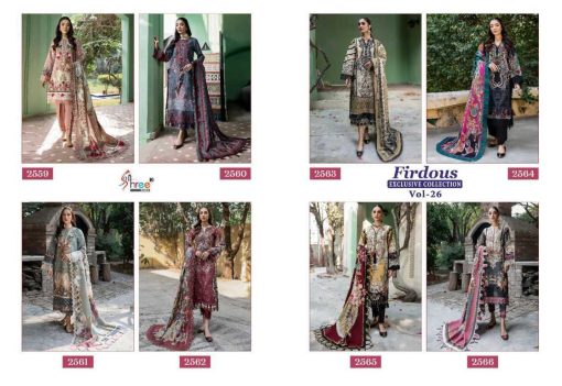 Shree Fabs Firdous Exclusive Collection Vol 26 Cotton Chiffon Salwar Suit Catalog 8 Pcs 17 510x351 - Shree Fabs Firdous Exclusive Collection Vol 26 Cotton Chiffon Salwar Suit Catalog 8 Pcs