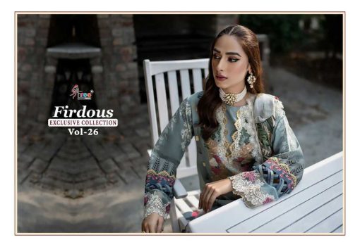 Shree Fabs Firdous Exclusive Collection Vol 26 Cotton Chiffon Salwar Suit Catalog 8 Pcs 6 510x351 - Shree Fabs Firdous Exclusive Collection Vol 26 Cotton Chiffon Salwar Suit Catalog 8 Pcs