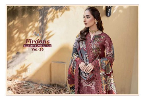 Shree Fabs Firdous Exclusive Collection Vol 26 Cotton Chiffon Salwar Suit Catalog 8 Pcs 9 510x351 - Shree Fabs Firdous Exclusive Collection Vol 26 Cotton Chiffon Salwar Suit Catalog 8 Pcs