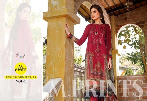 Shree Fabs M Prints Spring Summer 23 Vol 1 Chiffon Cotton Salwar Suit Catalog 8 Pcs 14 510x351 - Shree Fabs M Prints Spring Summer 23 Vol 1 Chiffon Cotton Salwar Suit Catalog 8 Pcs