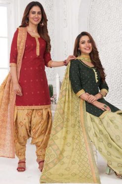 Suryajyoti Preksha Vol 1 Readymade Patiyala Salwar Suit Catalog 15 Pcs