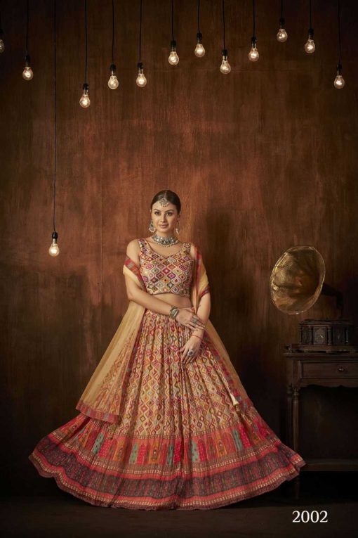 Tejaswee Aakrut Vol 2 Lehenga Choli Georgette Silk Catalog 3 Pcs 9 510x765 - Tejaswee Aakrut Vol 2 Lehenga Choli Georgette Silk Catalog 3 Pcs