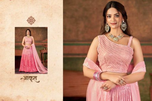 Tejaswee Aakrut Vol 3 Lehenga Choli Georgette Catalog 4 Pcs 2 510x340 - Tejaswee Aakrut Vol 3 Lehenga Choli Georgette Catalog 4 Pcs