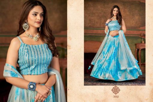 Tejaswee Aakrut Vol 3 Lehenga Choli Georgette Catalog 4 Pcs 3 510x340 - Tejaswee Aakrut Vol 3 Lehenga Choli Georgette Catalog 4 Pcs