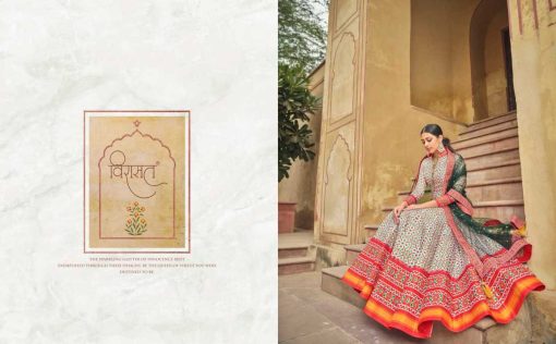 Tejaswee Virasat Patola Gown with Dupatta Silk Catalog 6 Pcs 10 510x316 - Tejaswee Virasat Patola Gown with Dupatta Silk Catalog 6 Pcs
