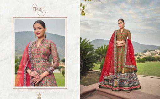 Tejaswee Virasat Patola Gown with Dupatta Silk Catalog 6 Pcs 11 510x316 - Tejaswee Virasat Patola Gown with Dupatta Silk Catalog 6 Pcs