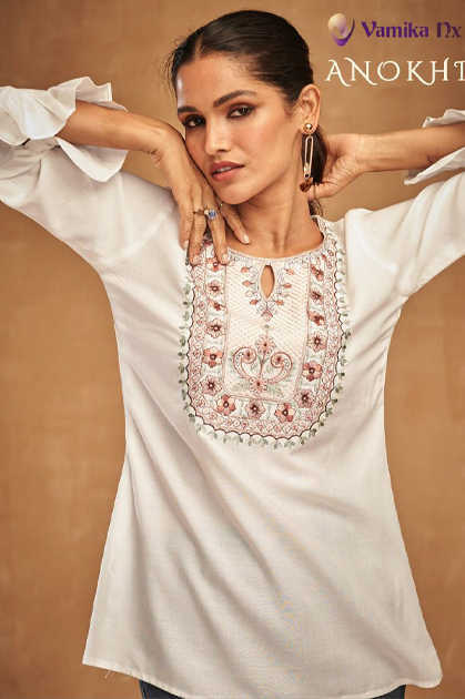 riya designer anokhi rayon fancy print kurtis catalog designer party wear  clothing online shopping - Swastik Wholesale | Catalog Wholesaler and  Exporter of Kurtis, Salwar Suits, Tunics, Sarees Festival Eid Collections  2022