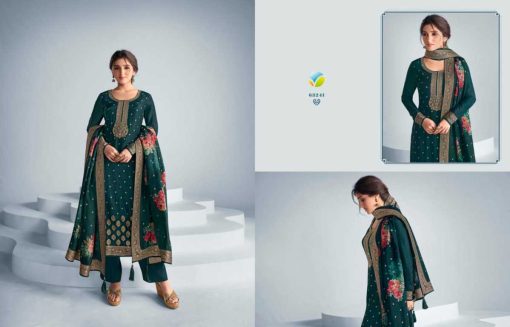 Vinay Kaseesh Zareena Vol 6 Jacquard Salwar Suit Catalog 8 Pcs 10 510x327 - Vinay Kaseesh Zareena Vol 6 Jacquard Salwar Suit Catalog 8 Pcs