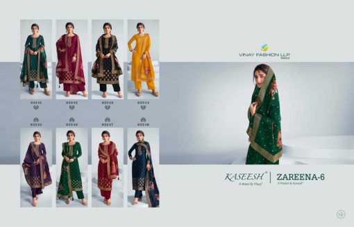 Vinay Kaseesh Zareena Vol 6 Jacquard Salwar Suit Catalog 8 Pcs 13 510x327 - Vinay Kaseesh Zareena Vol 6 Jacquard Salwar Suit Catalog 8 Pcs