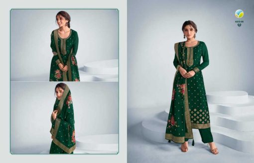 Vinay Kaseesh Zareena Vol 6 Jacquard Salwar Suit Catalog 8 Pcs 4 510x327 - Vinay Kaseesh Zareena Vol 6 Jacquard Salwar Suit Catalog 8 Pcs