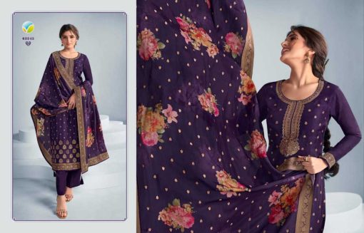 Vinay Kaseesh Zareena Vol 6 Jacquard Salwar Suit Catalog 8 Pcs 5 510x327 - Vinay Kaseesh Zareena Vol 6 Jacquard Salwar Suit Catalog 8 Pcs