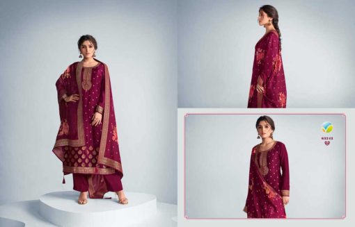 Vinay Kaseesh Zareena Vol 6 Jacquard Salwar Suit Catalog 8 Pcs 9 510x327 - Vinay Kaseesh Zareena Vol 6 Jacquard Salwar Suit Catalog 8 Pcs