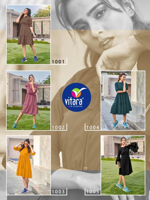 Vitara Mazelo Fancy Kurti Catalog 5 Pcs 9 510x680 - Vitara Mazelo Fancy Kurti Catalog 5 Pcs