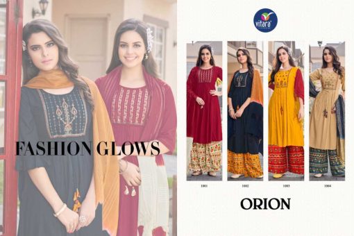 Vitara Orion Kurti with Dupatta Bottom Rayon Catalog 4 Pcs 6 510x340 - Vitara Orion Kurti with Dupatta Bottom Rayon Catalog 4 Pcs