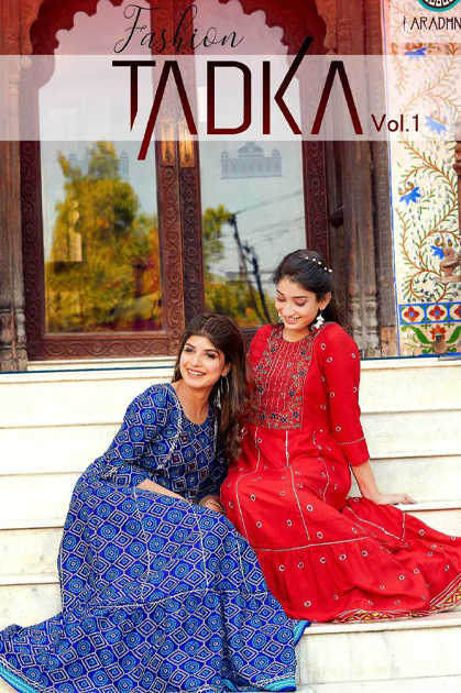 Aradhna Fashion Tadka Vol 1 Rayon Kurti Catalog 10 Pcs
