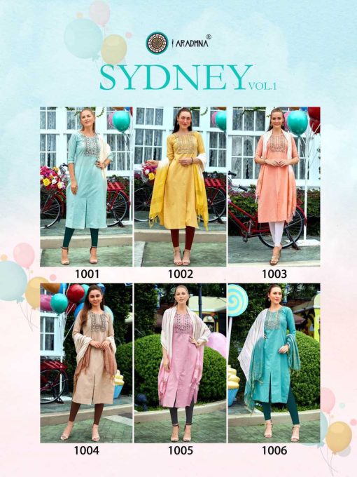 Aradhna Sydney Vol 1 Kurti with Dupatta Cotton Catalog 6 Pcs 16 510x680 - Aradhna Sydney Vol 1 Kurti with Dupatta Cotton Catalog 6 Pcs