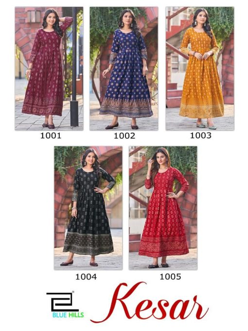 Blue Hills Kesar Rayon Kurti Catalog 5 Pcs 8 510x680 - Blue Hills Kesar Rayon Kurti Catalog 5 Pcs