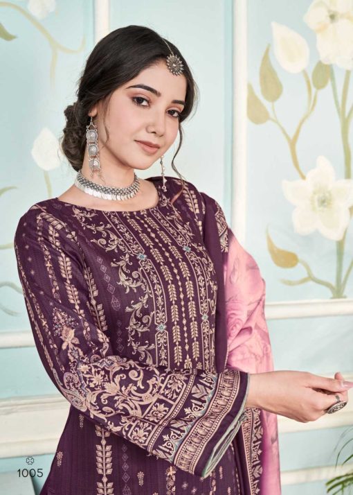 Brij Iyana Muslin Salwar Suit Catalog 8 Pcs 16 510x714 - Brij Iyana Muslin Salwar Suit Catalog 8 Pcs