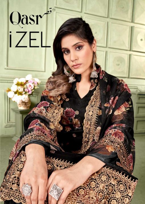 Brij Izel Organza Salwar Suit Catalog 8 Pcs 1 510x714 - Brij Izel Organza Salwar Suit Catalog 8 Pcs