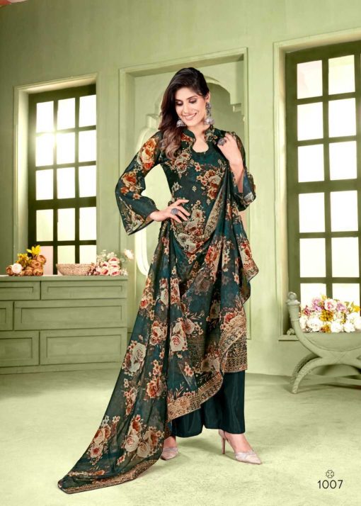 Brij Izel Organza Salwar Suit Catalog 8 Pcs 18 510x714 - Brij Izel Organza Salwar Suit Catalog 8 Pcs