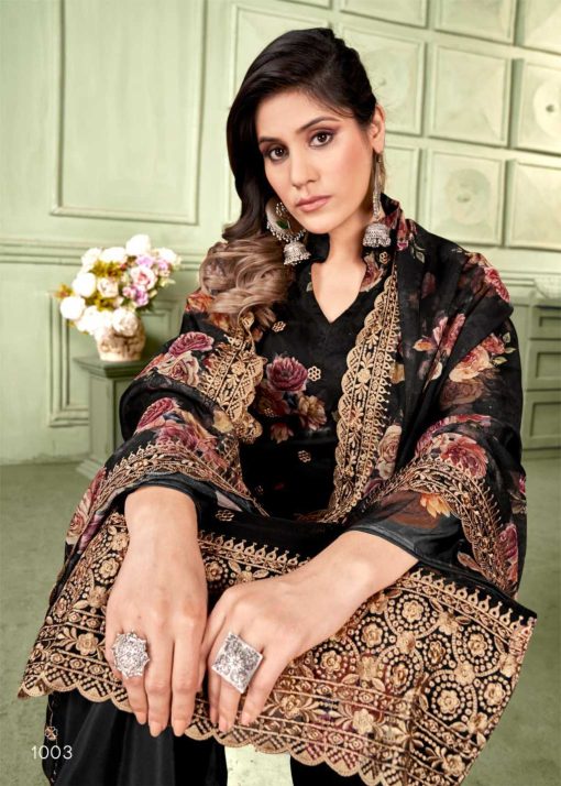 Brij Izel Organza Salwar Suit Catalog 8 Pcs 7 510x714 - Brij Izel Organza Salwar Suit Catalog 8 Pcs