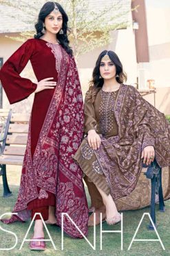 Brij Sanha Cotton Silk Salwar Suit Catalog 8 Pcs