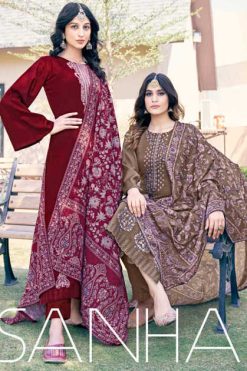 Brij Sanha Cotton Silk Salwar Suit Catalog 8 Pcs