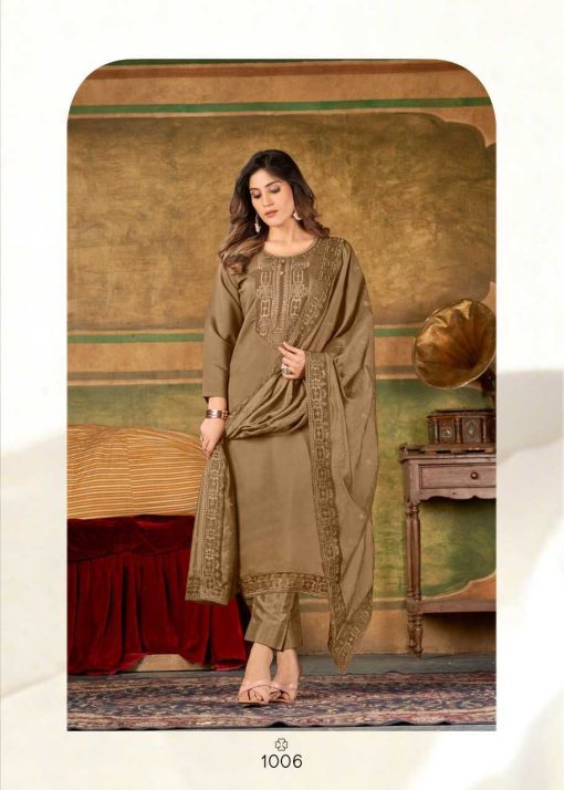 Brij Valusha Silk Salwar Suit Catalog 8 Pcs 17 510x714 - Brij Valusha Silk Salwar Suit Catalog 8 Pcs