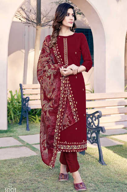 Brij Vanya Cotton Salwar Suit Catalog 8 Pcs